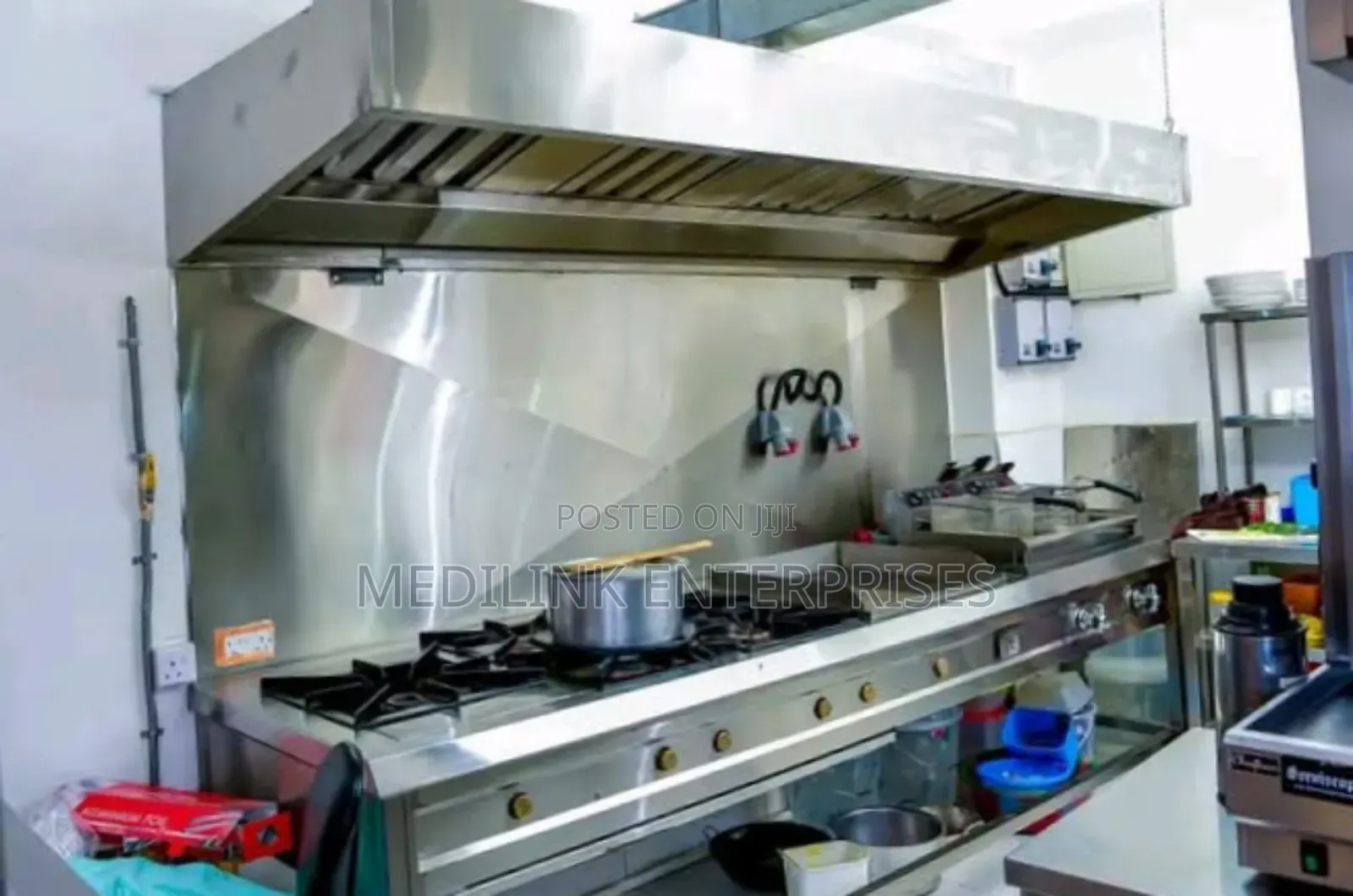 Customized Pensula Stainless Steel Commercial Kitchen Set Up