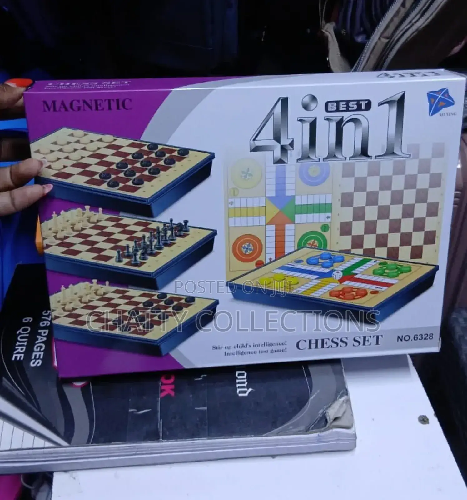 4 in 1 Chess Game Set