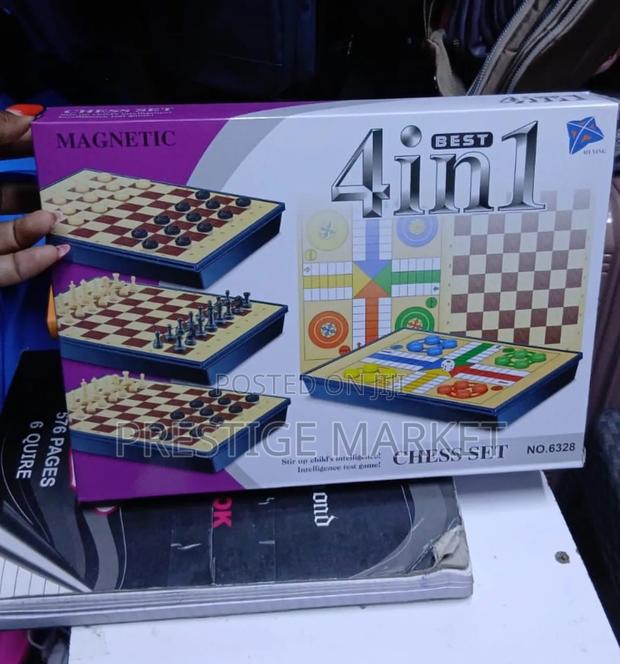 4 in 1 Chess Game Set - main view