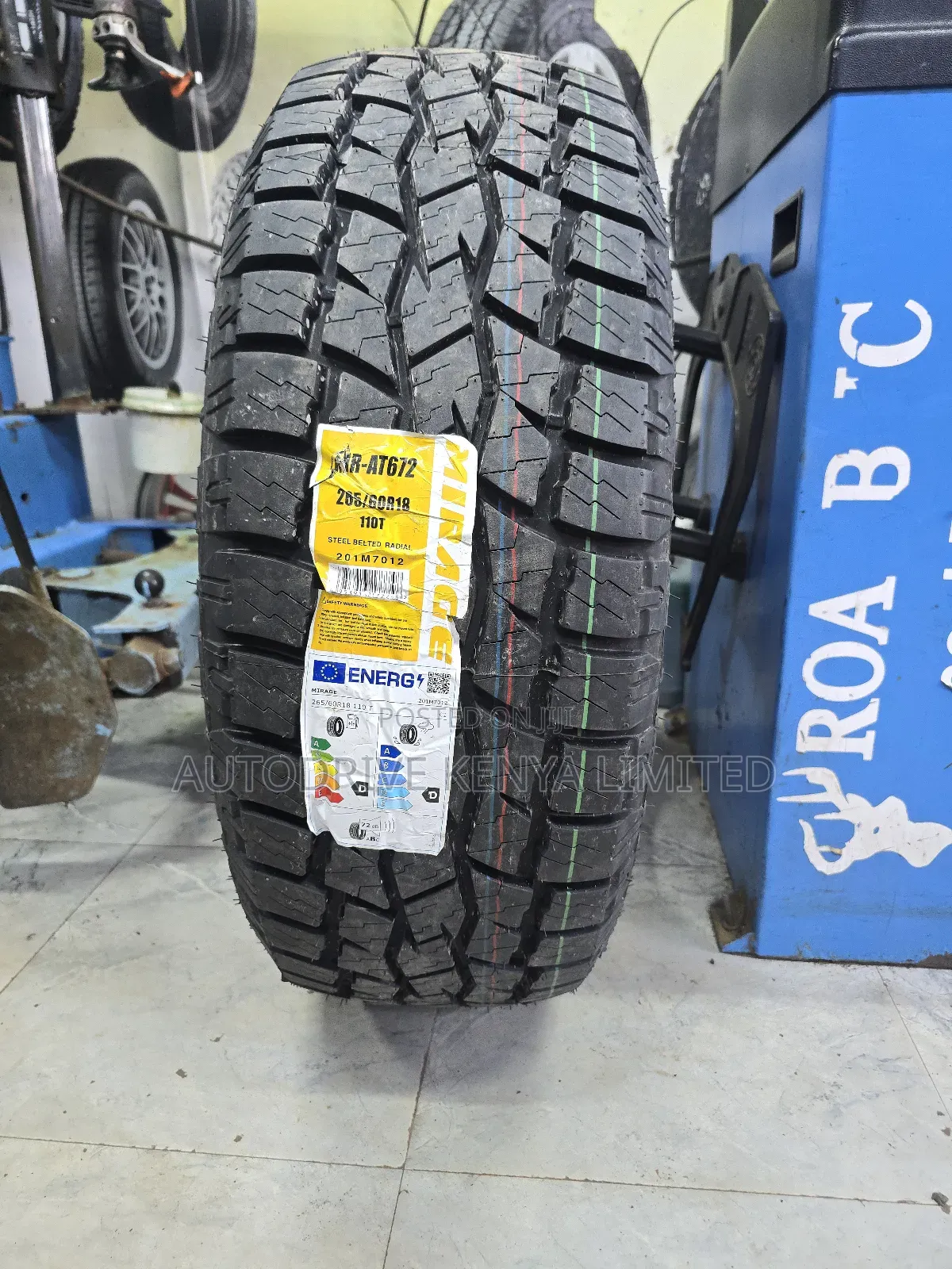 265/60r18 Mirage All Terrain Tire
