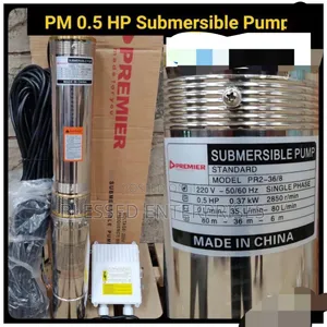 Quality 0.5hp Submersible Pump/Premier Pump