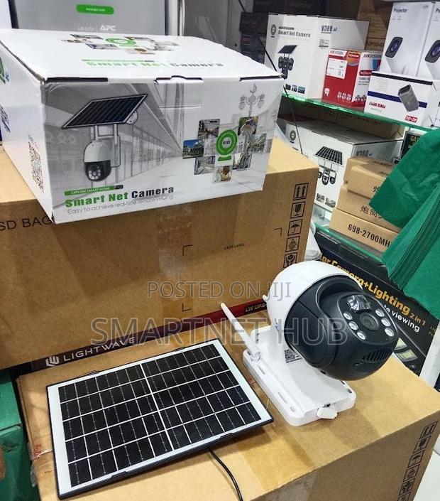 Advanced V380 Solar Camera - Hd Security With Sim Card Support