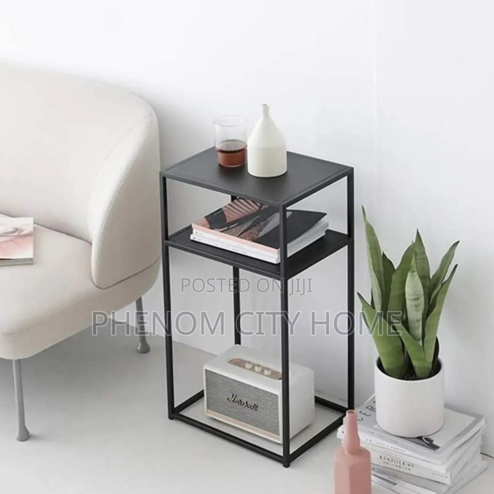 2 Layer Nordic Metallic Side Table