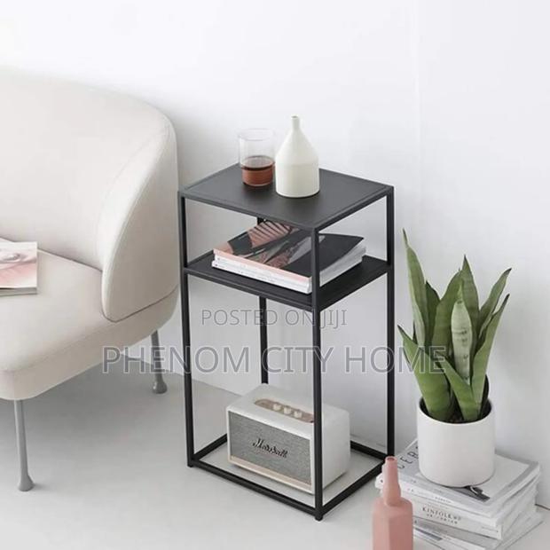 2 Layer Nordic Metallic Side Table
