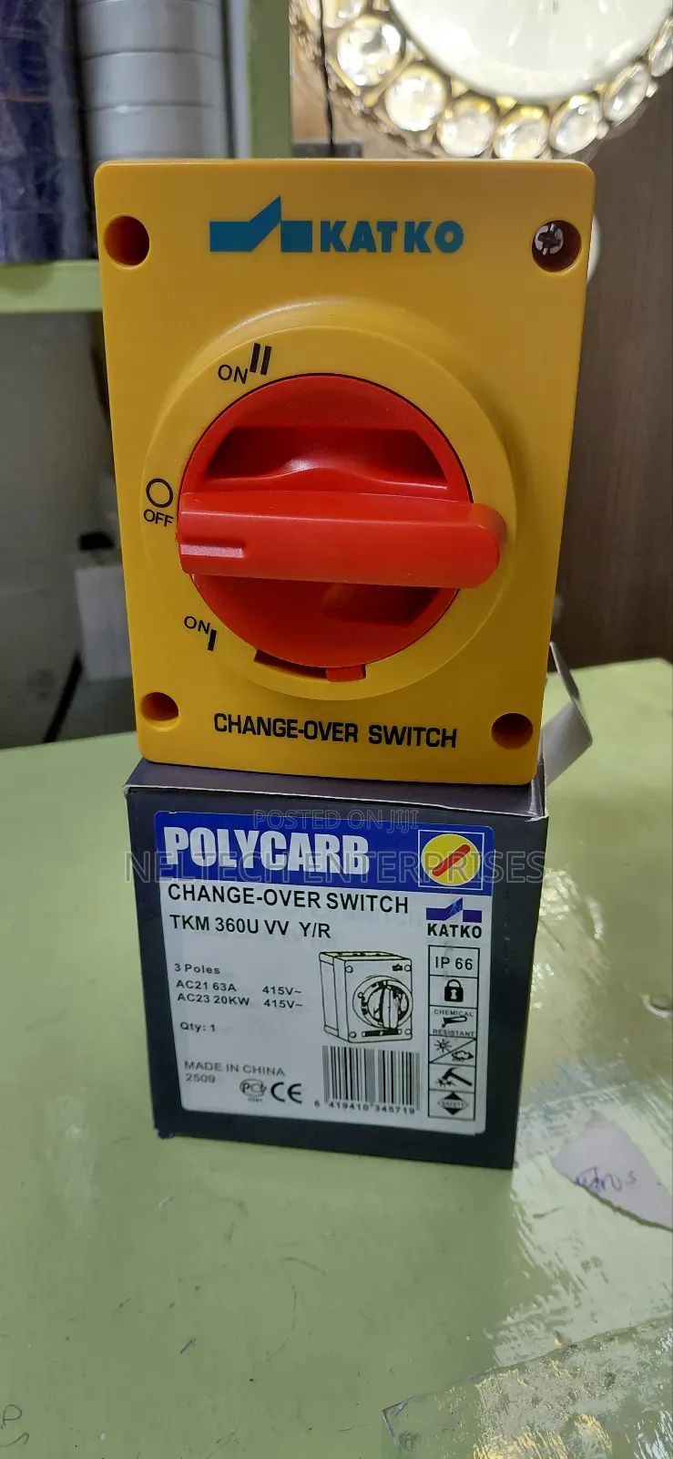 Katco Charge Over Switch 63 Amps