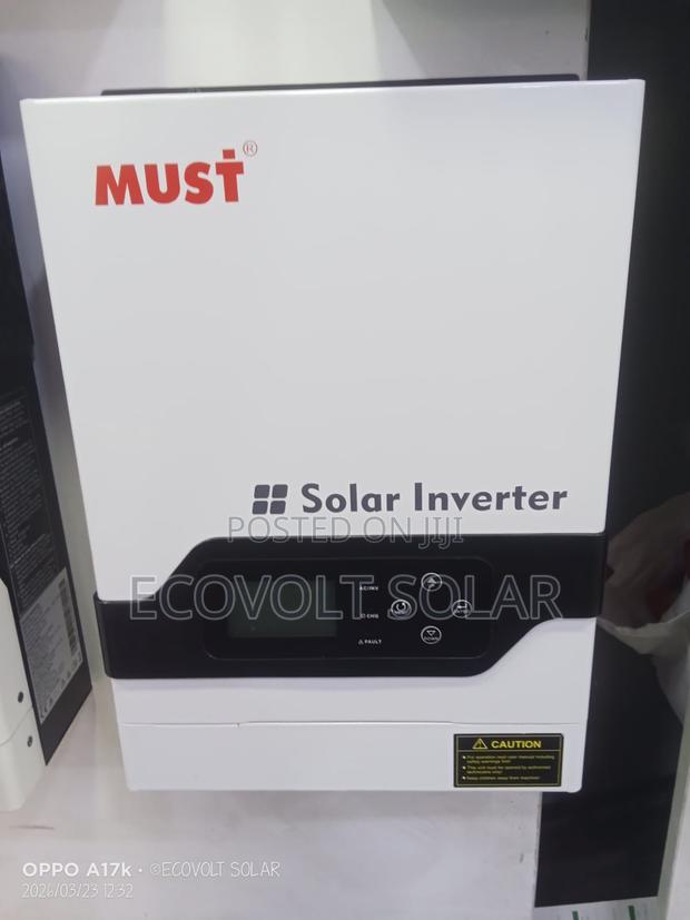 2.2kva 24v 60a 160vdc Must Hybrid Inverter