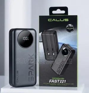 Calus Fast 221 Spark Portable Power Bank. 20000mah