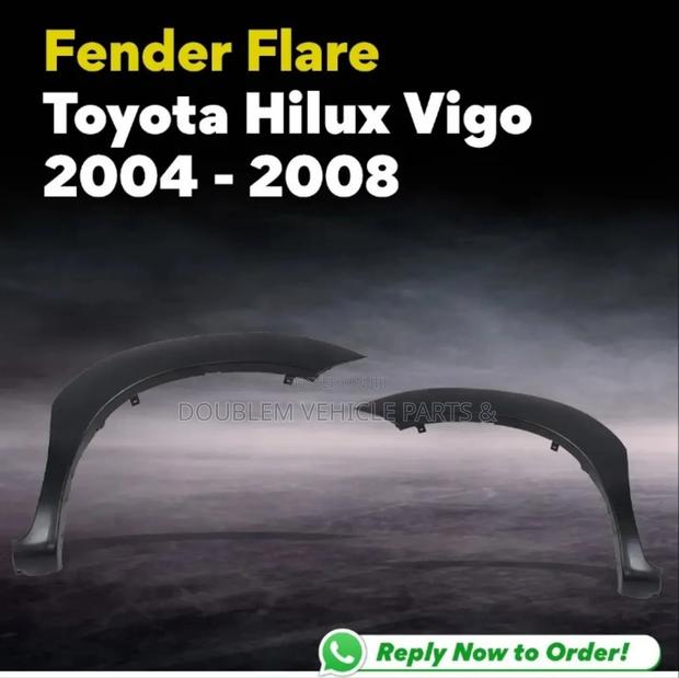 Fender Flare/Liner Toyota Hilux Vigo 2004,2005,2006,2007,2008 Full Set