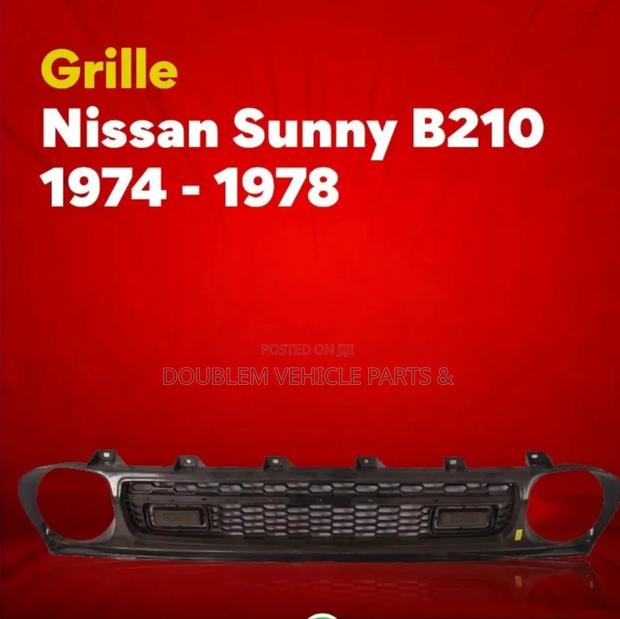 Front Grill Grille Nissan Sunny B210/Datsun 120y 1973-1978 Onwards
