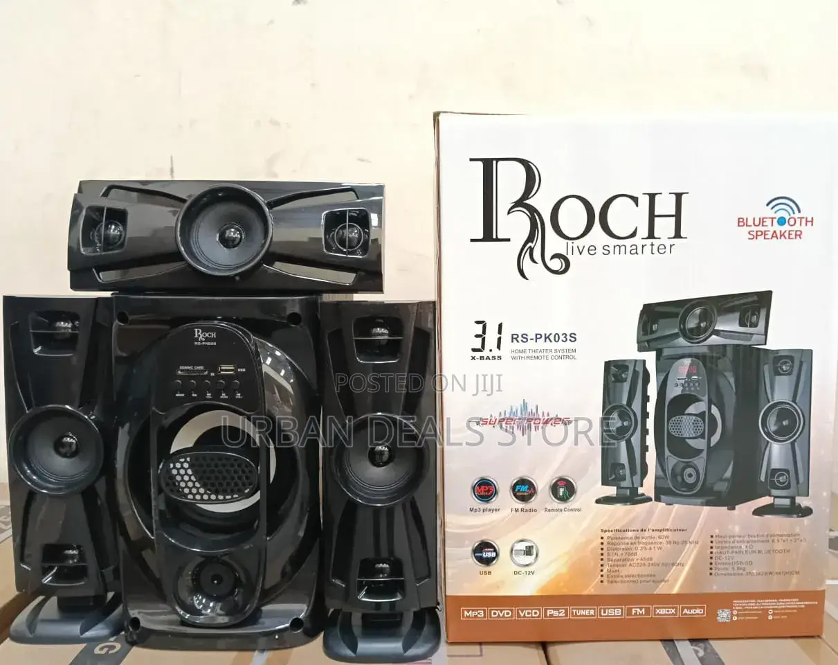Roch 3.1ch Home Theatre Multimedia Speaker System