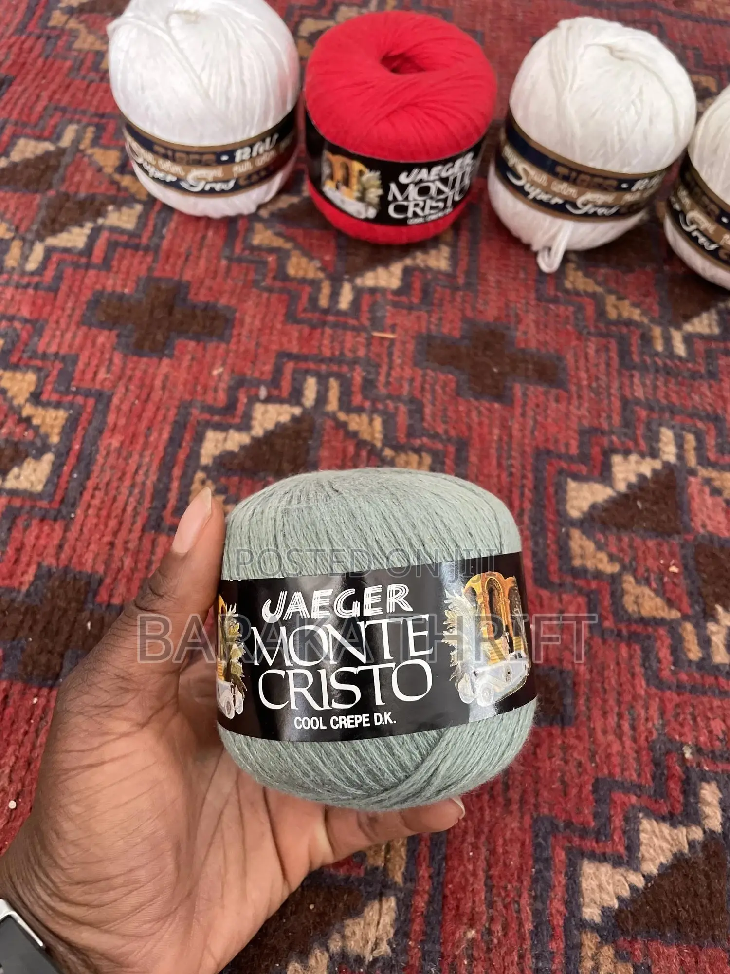 Assorted Double Knitting Yarns (6 Pieces)