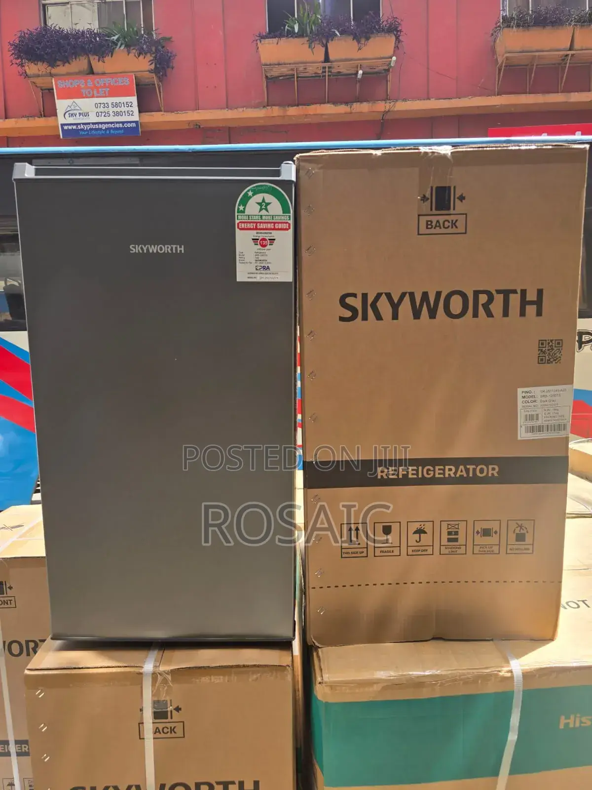 Skyworth 90 Litres Single Door Refrigerator