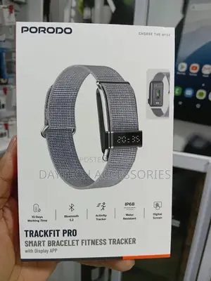Porodo Trackfit Pro Smart Bracelet Fitness Tracker.