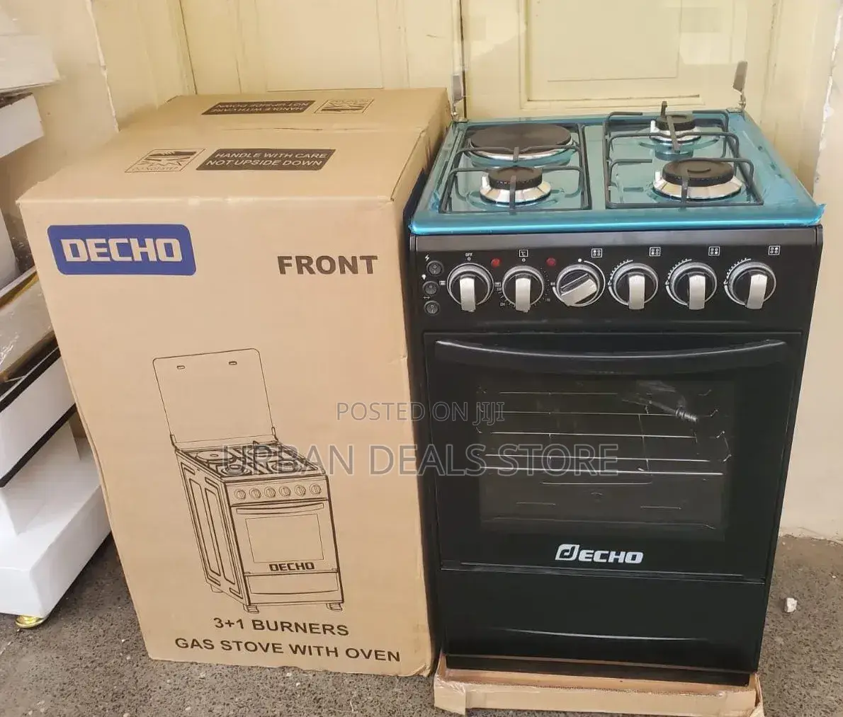 Decho 50×55 3+1 Standing Cooker With Electric Oven