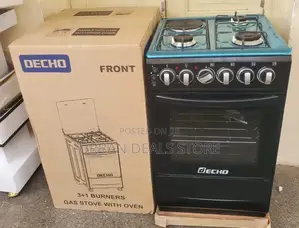 50*55 Decho 3+1 Hot Plate Standing Cooker With Electric Oven