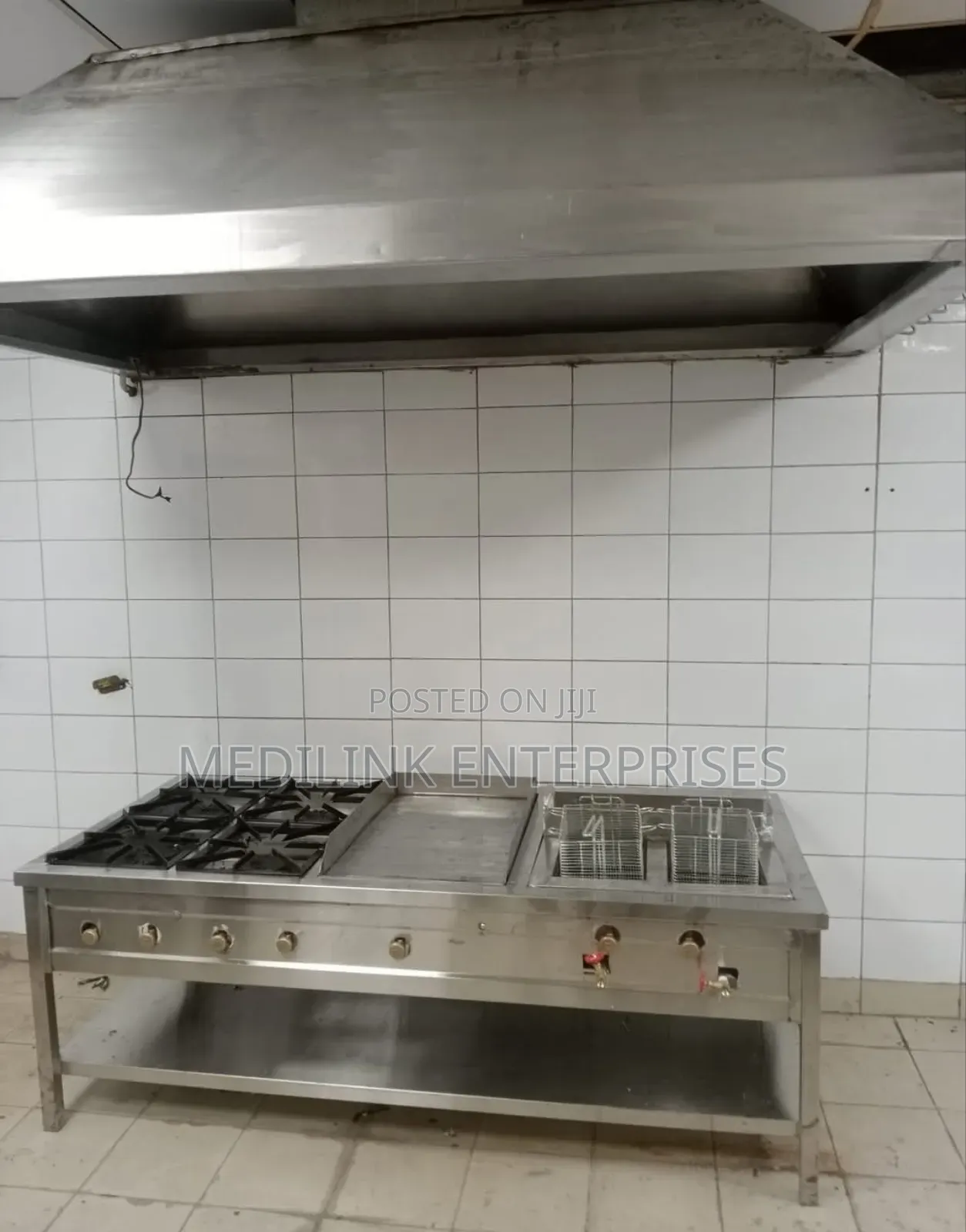 Customized Stainless Kitchen (Jiko+Hood)