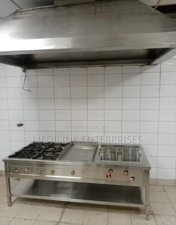 Customized Stainless Kitchen (Jiko+Hood)