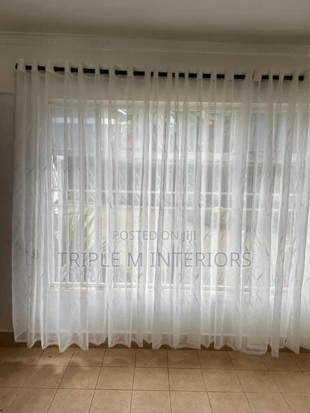 Elegant Ringed Sheer Curtains | Light, Airy Stylish