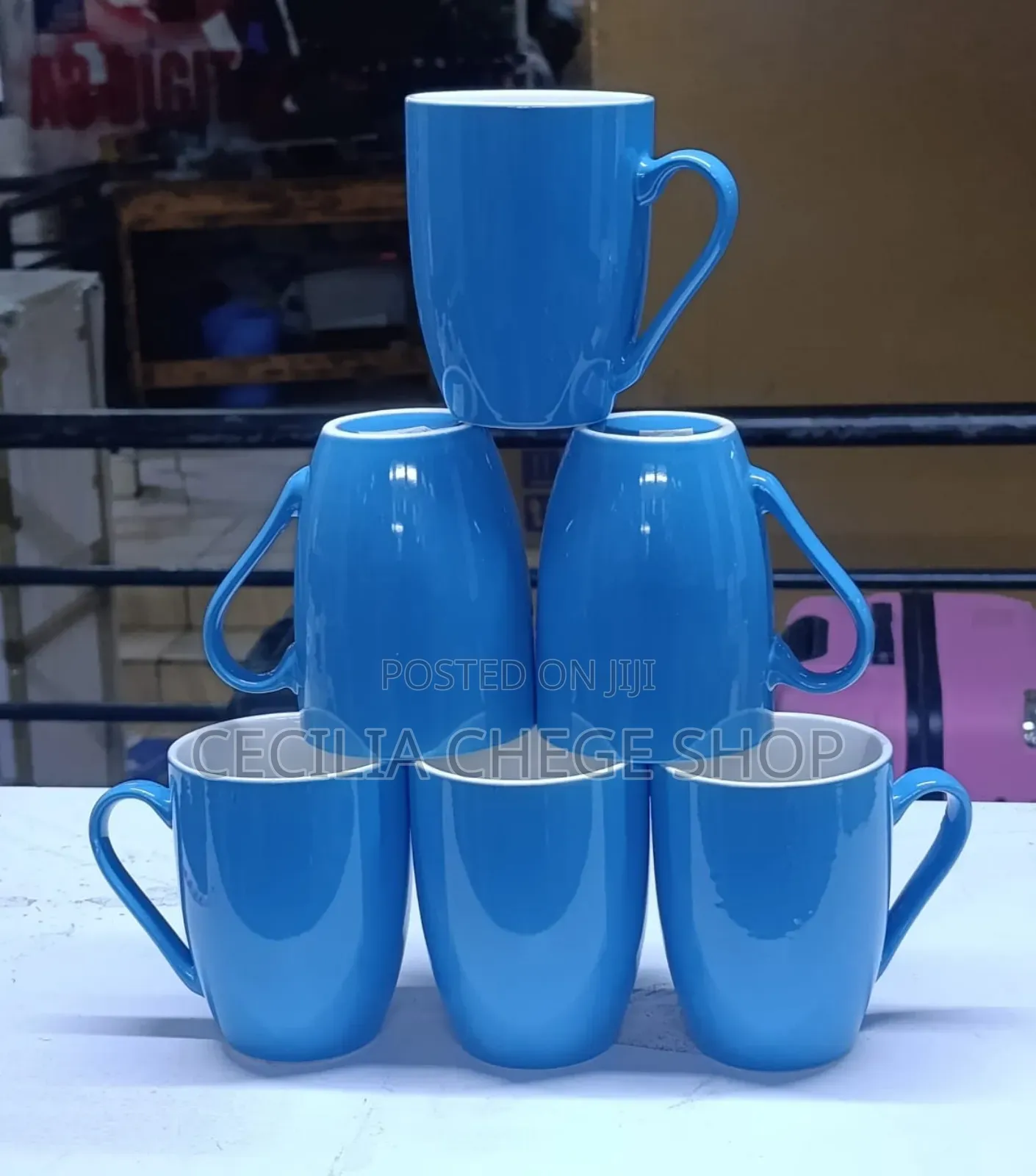 6pc Ceramic Cups