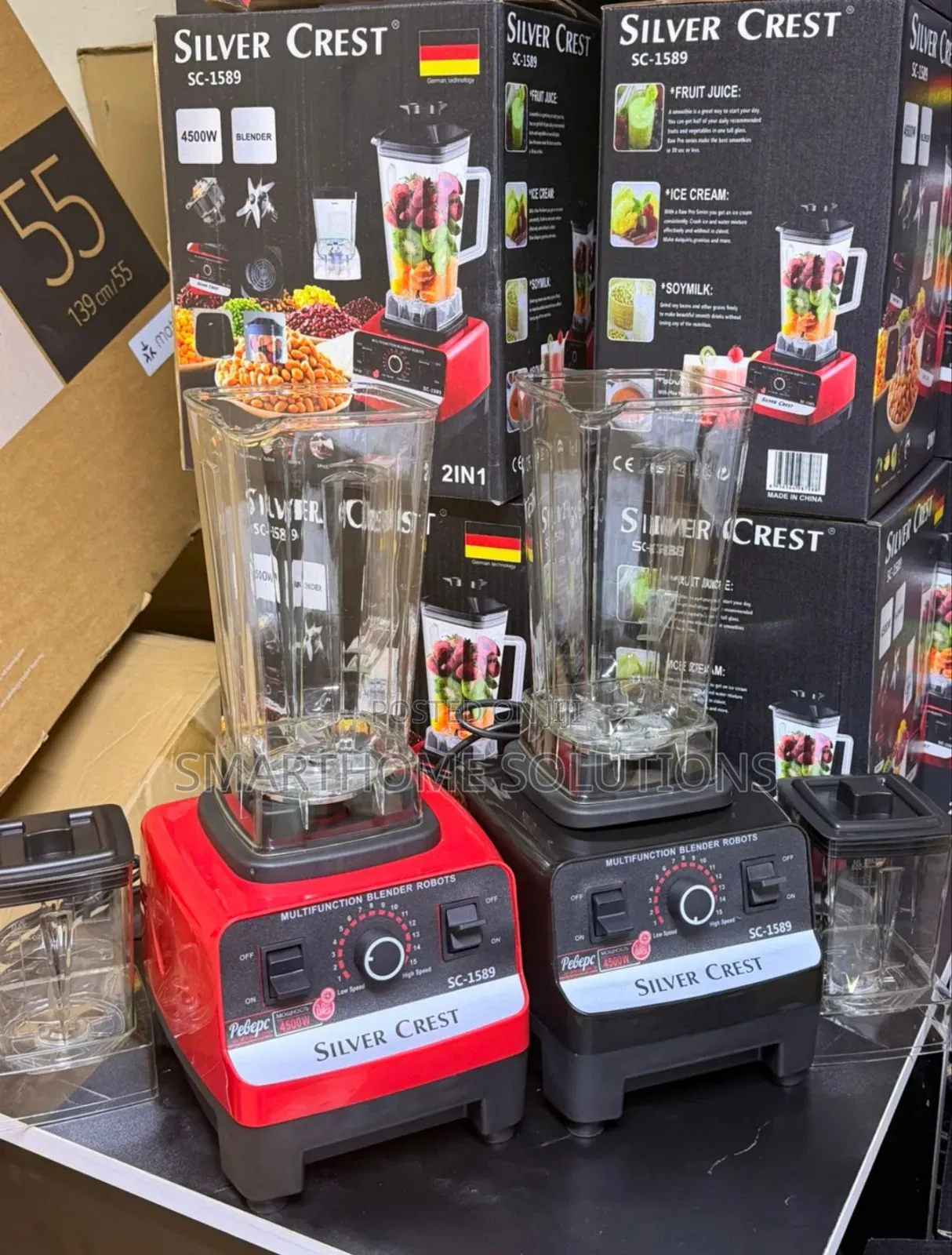 2 in 1 Silvercrest Blenders Commercial Blender