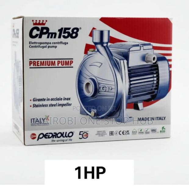 Pedrollo 1hp Water Pump – Powerful Reliable - main view