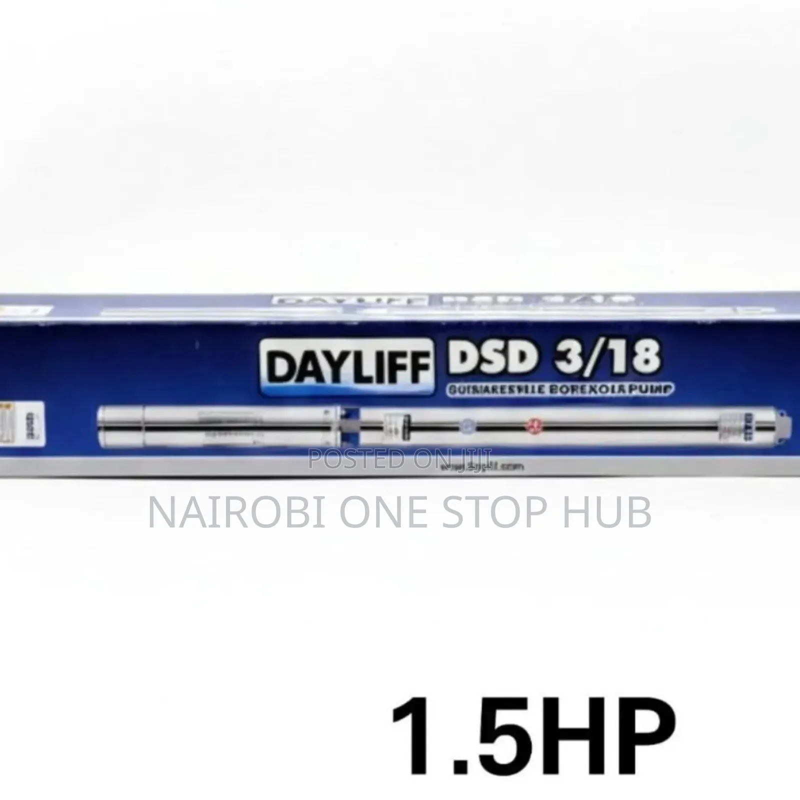 Dayliff DSD 3/18 – 1.5hp Submersible Borehole Pump