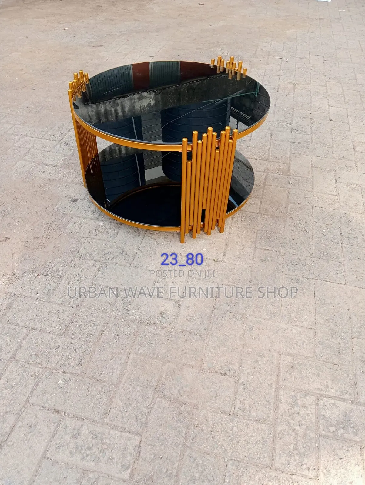 Single Black Coffee Table