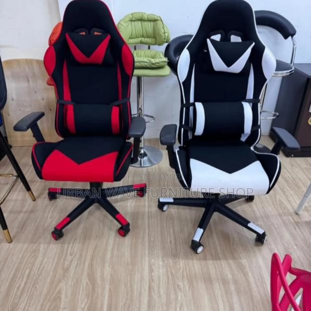 Red and White Gaming Experience Chair's