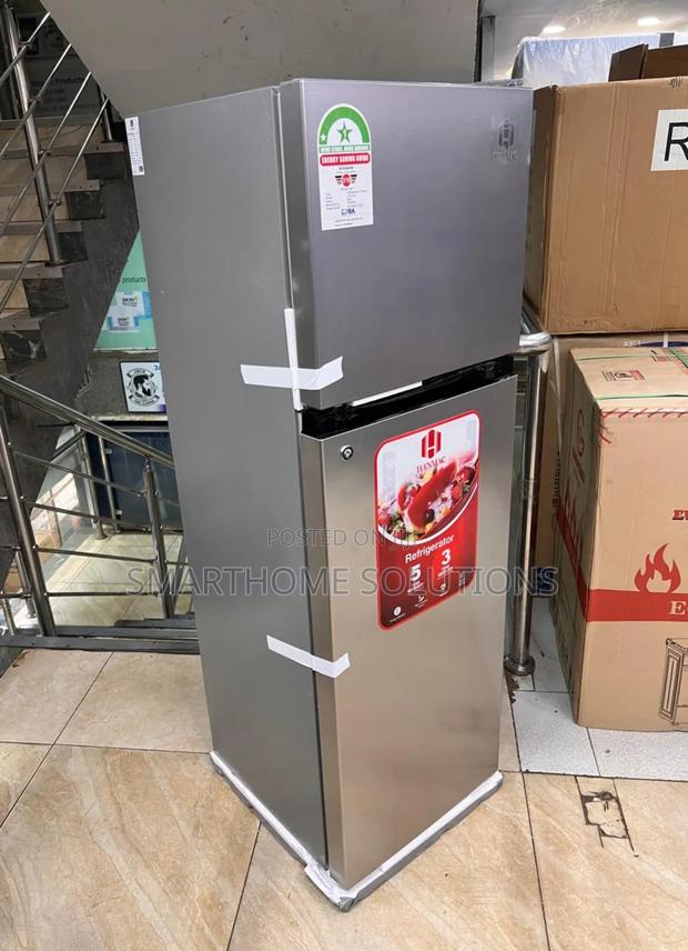 Hanmac 173l Double Door Refrigerator Hm-173rf