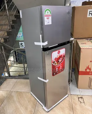 Restocked Hanmac 173 Litres Double Door Fridge