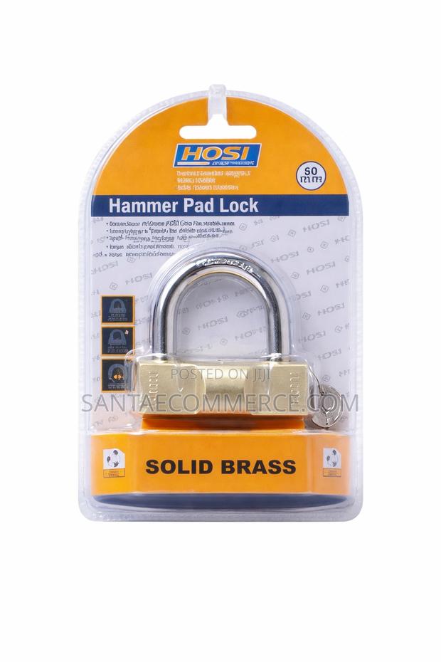 Hosi Hammer Pad Lock Packaging Shot - main view