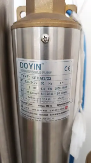 Doyin Submesrible Ac Water Pump 4sdm3/22