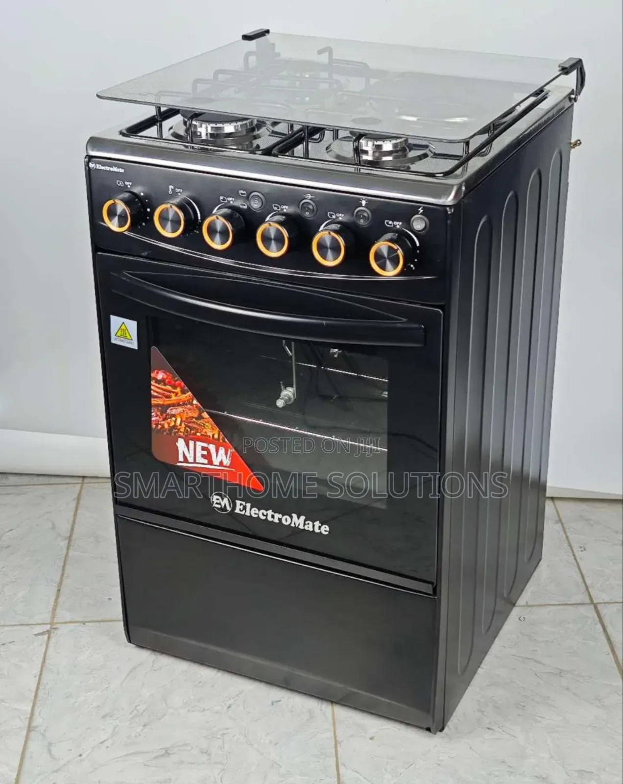 3+1 Electromate Standing Cooker With Electric Oven