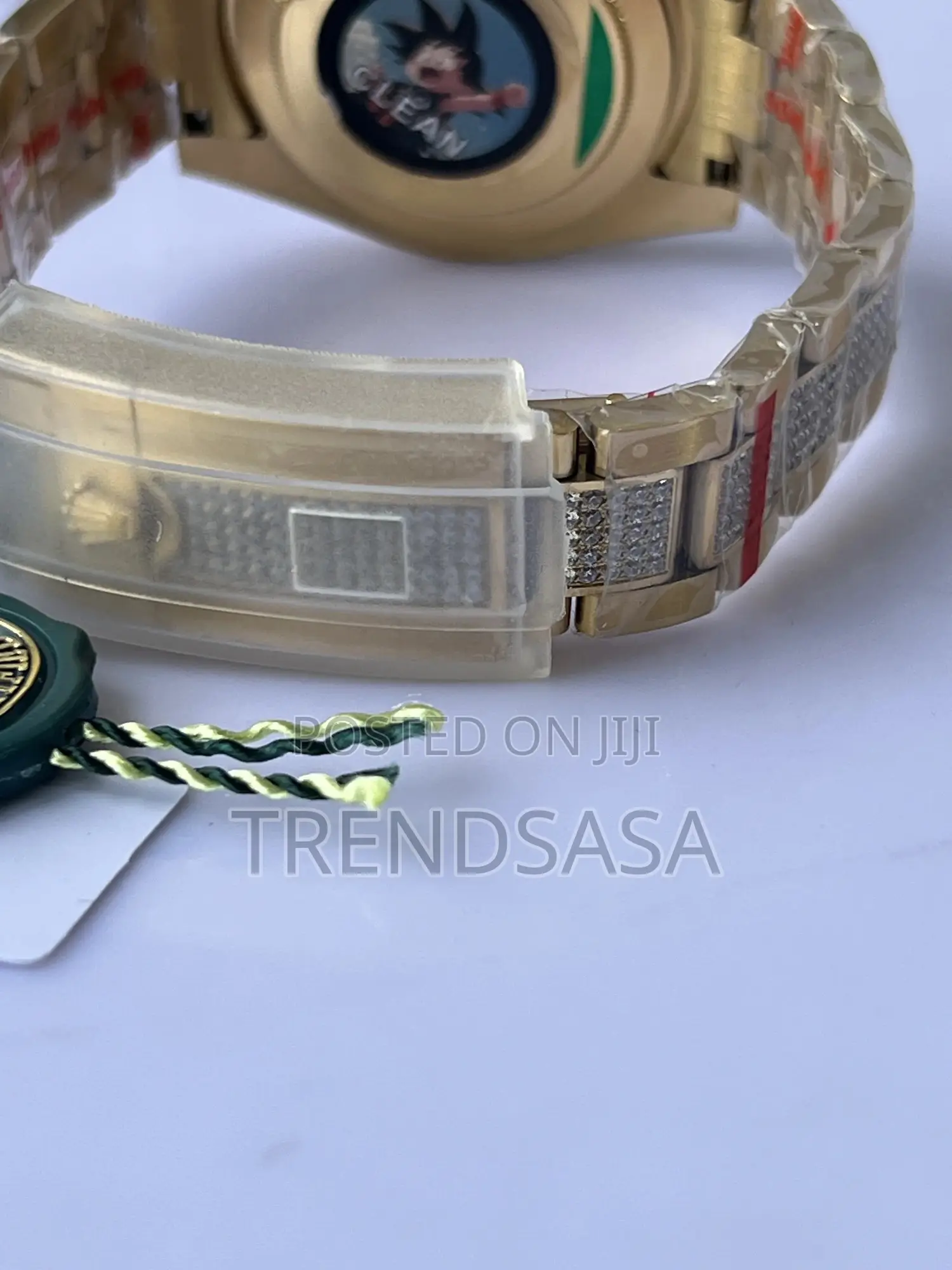 Rolex Yacht Master Ii Two Tone Iced Yellow Gold Watch