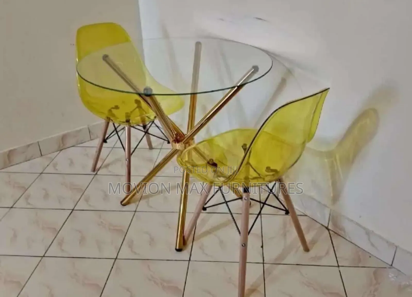 Clear Dinning Set