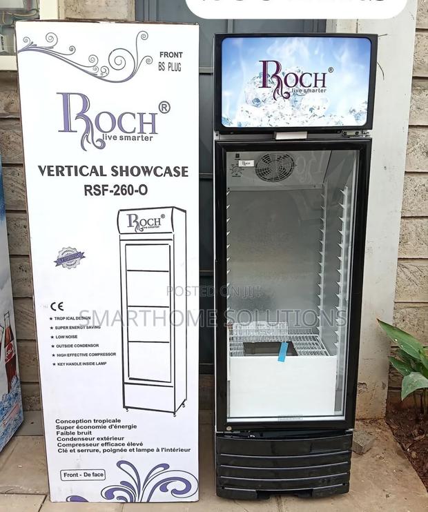209 Litres Roch Vertical Showcase Model RSF-260-O Refrigerator