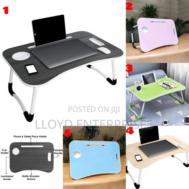 Foldable Adjustable Bed Table - main view