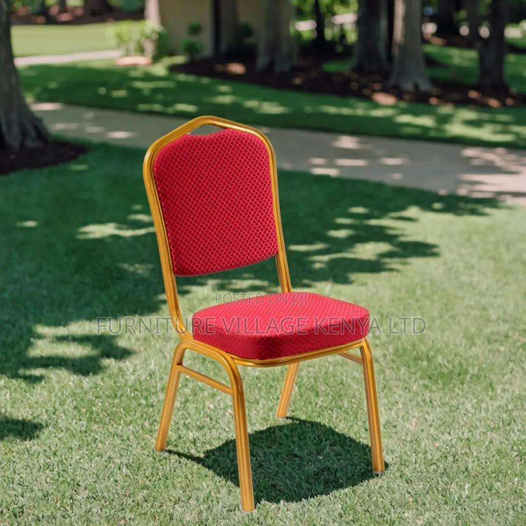 Office Chair ;Red Conference Hall Seating Chair.