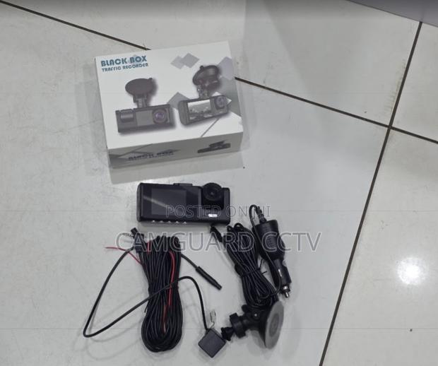 3 in 1 Dual Lens Dash Camera Front, Rear and Parking View - main view
