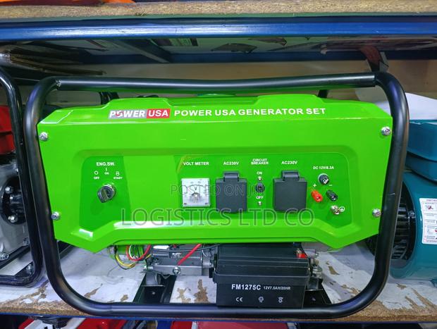 Power Usa 5kva Petrol Generator - main view
