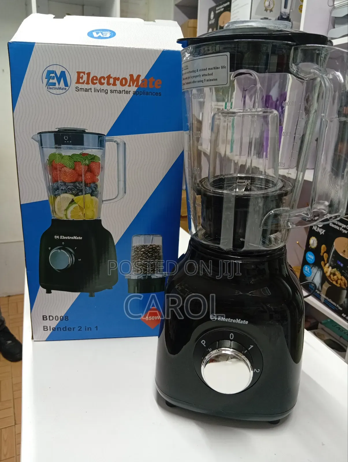 Electromate 2 in 1 Multi Functional Blender