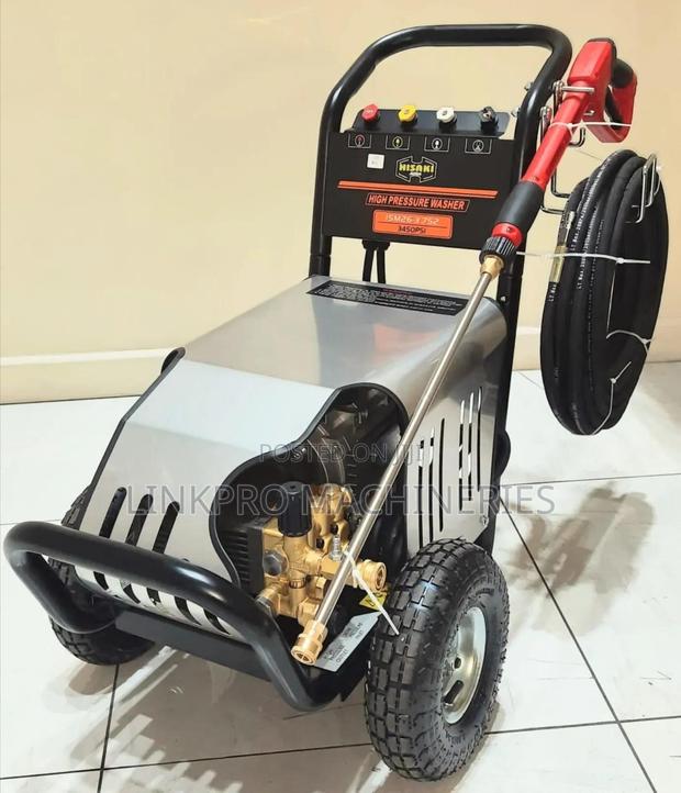 Hisaki Electric Pressure Washer 5hp Motor Single Phase 3450psi