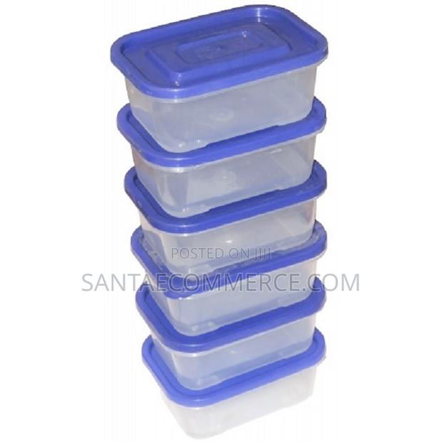 Kitchen 800ml Storage Containers – 6 PCS