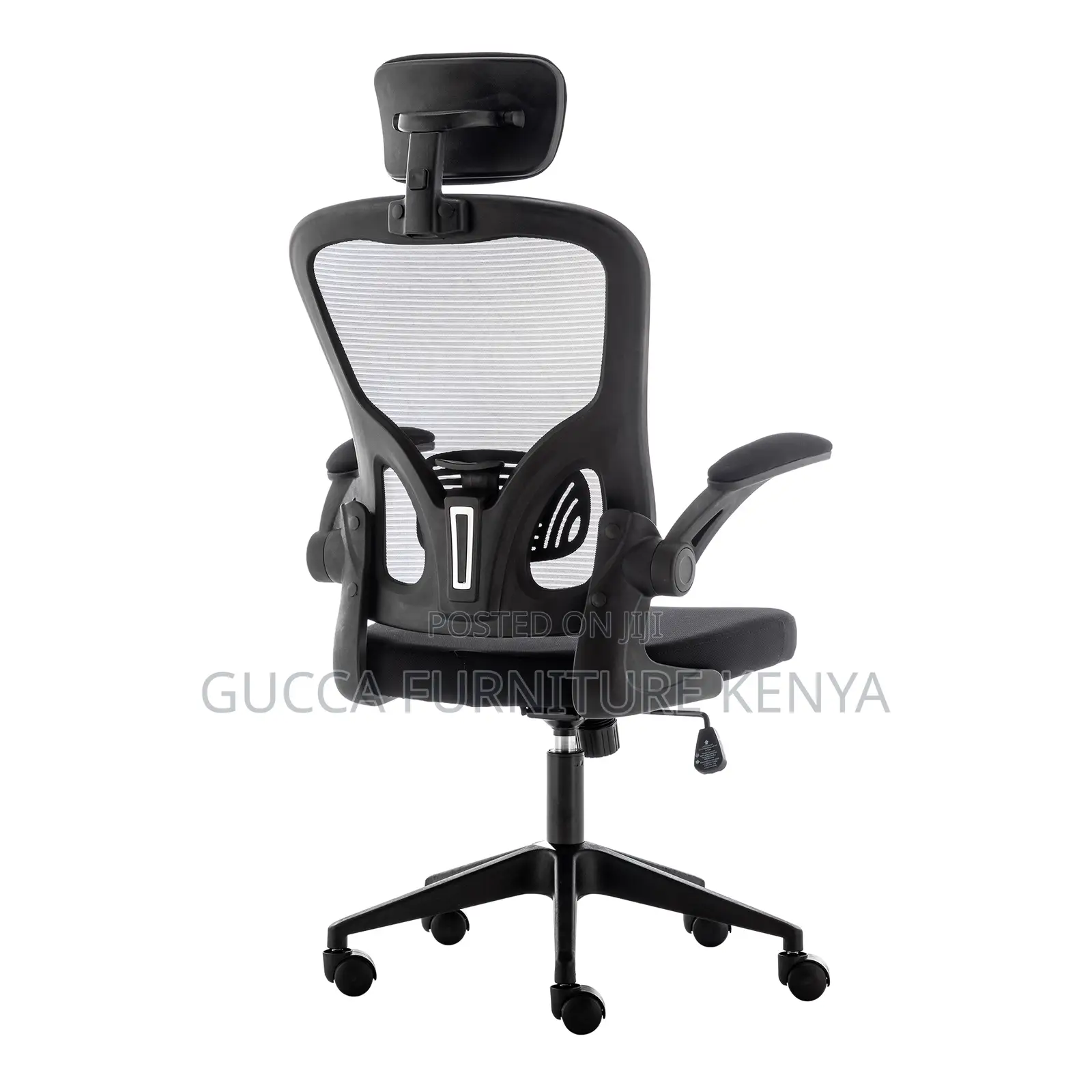 Gaming Computer Chair With Flip Up Armrests