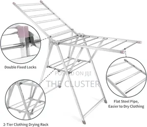 Heavy Duty Foldable Clothes Drying Rack,