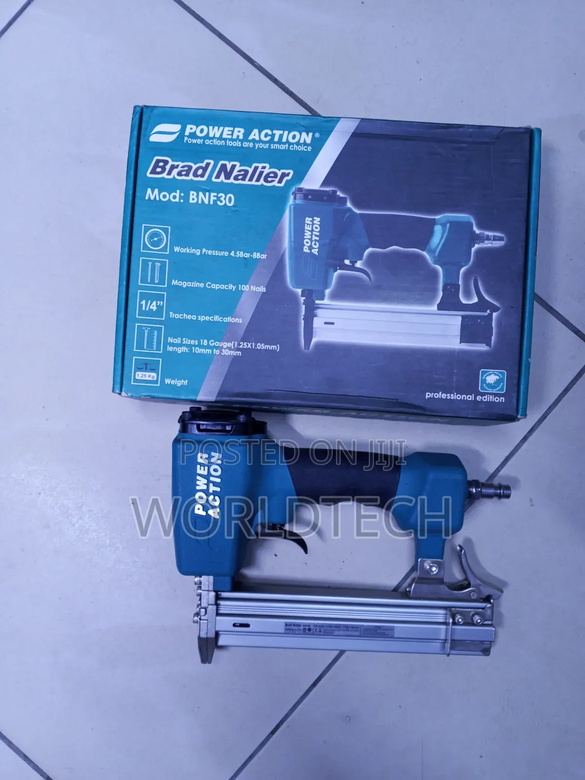 Power Action Pressure Nail Gun/ Peanumaric Nailer