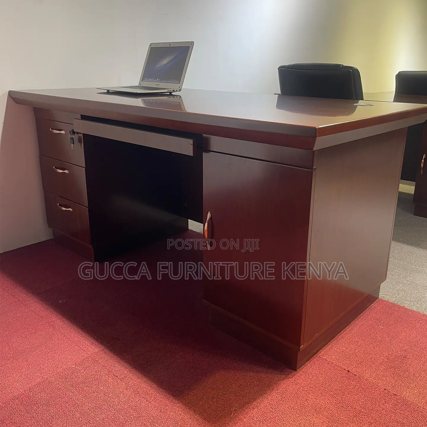 1.2 Meters Mahogany Boss Executive Office Desk