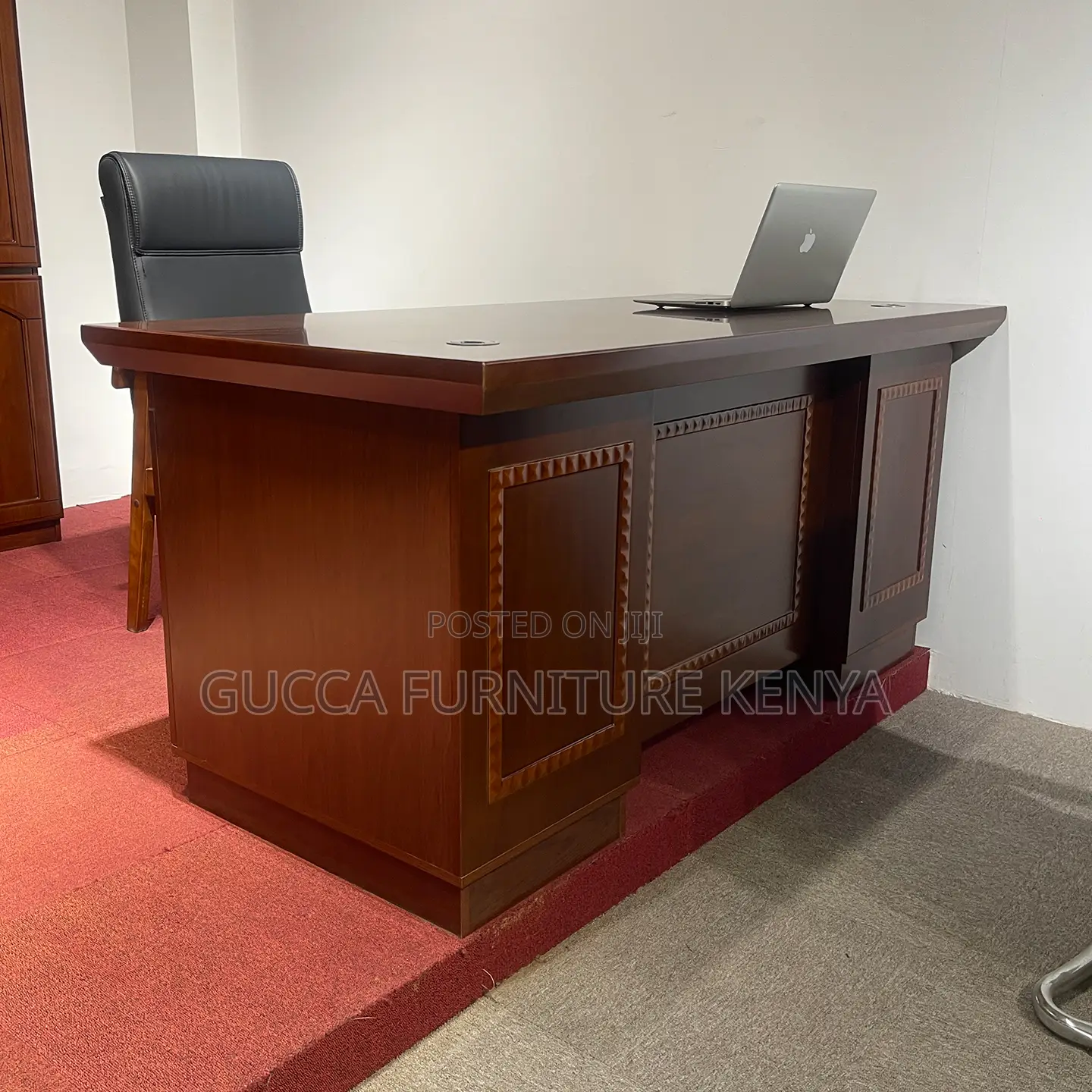 1.2 Meters Mahogany Boss Executive Office Desk