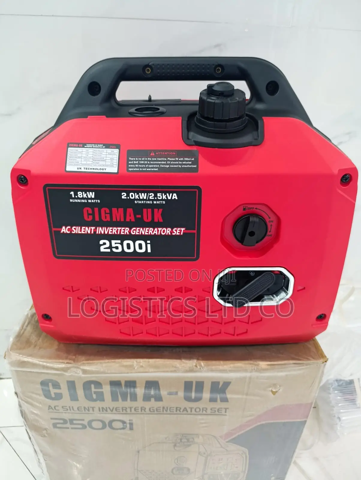 Cigma Uk Ac Silent Generator Set 2.8kva