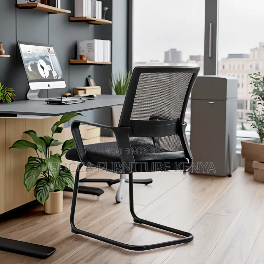 Mid-Back Ergonomic Mesh Meeting Office Chair